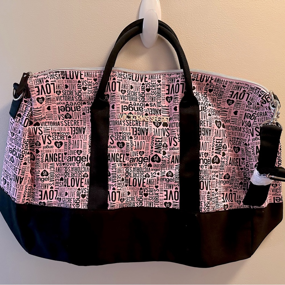 Victoria’s Secret bag with handles and shoulder strap